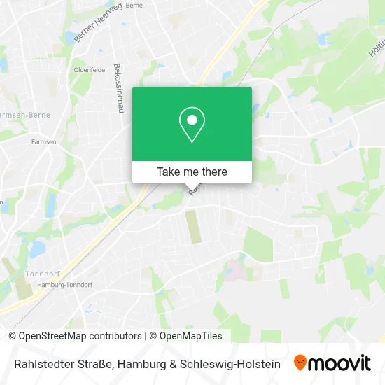 Rahlstedter Straße map