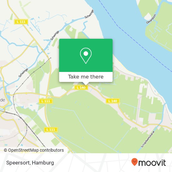 Speersort map