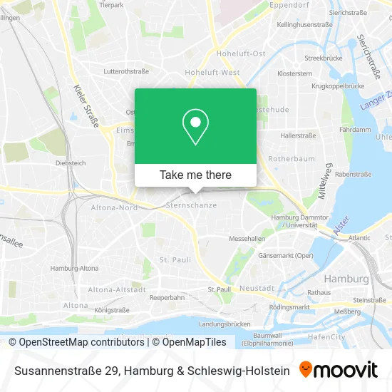 Susannenstraße 29 map