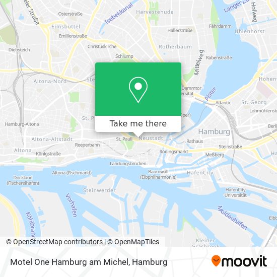 Motel One Hamburg am Michel map