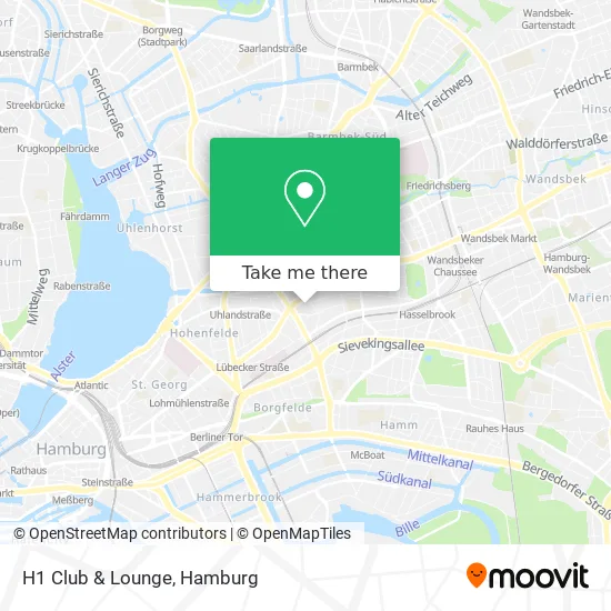 Карта H1 Club & Lounge