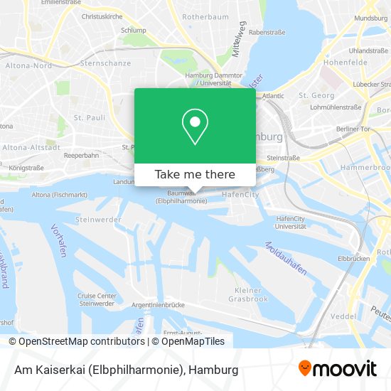 Am Kaiserkai (Elbphilharmonie) map