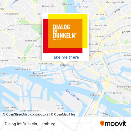 Карта Dialog im Dunkeln