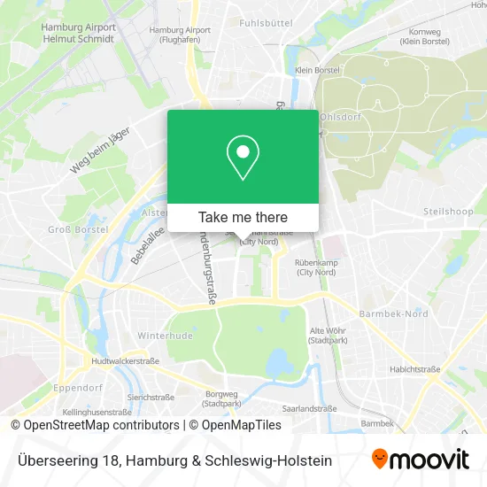Карта Überseering 18