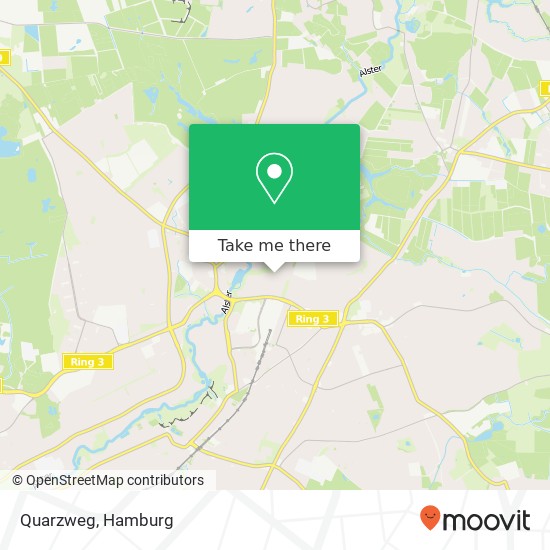 Quarzweg map