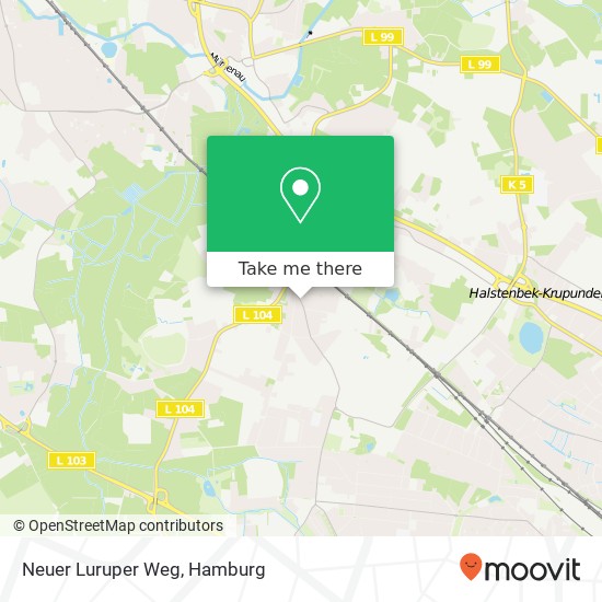 Карта Neuer Luruper Weg
