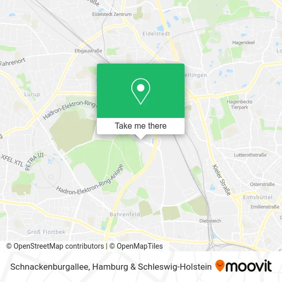 Карта Schnackenburgallee