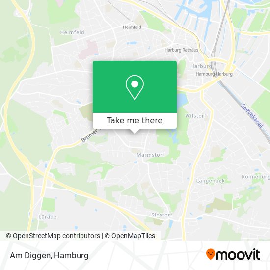 Am Diggen map