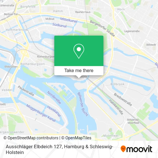 Карта Ausschläger Elbdeich 127