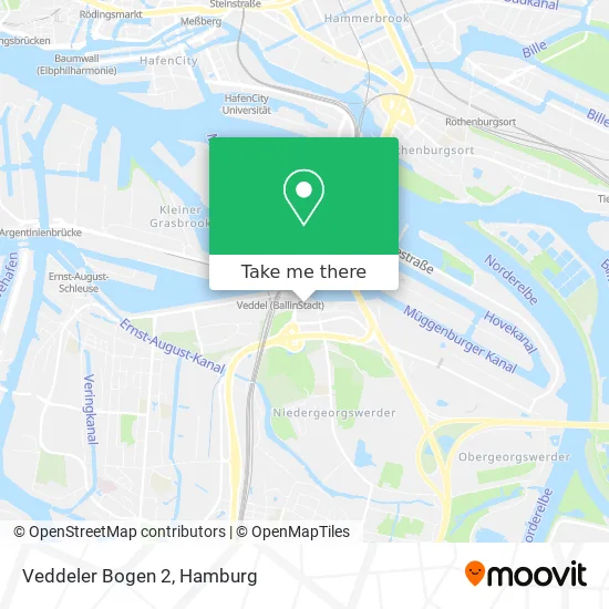Карта Veddeler Bogen 2