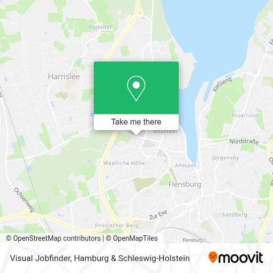 Visual Jobfinder map