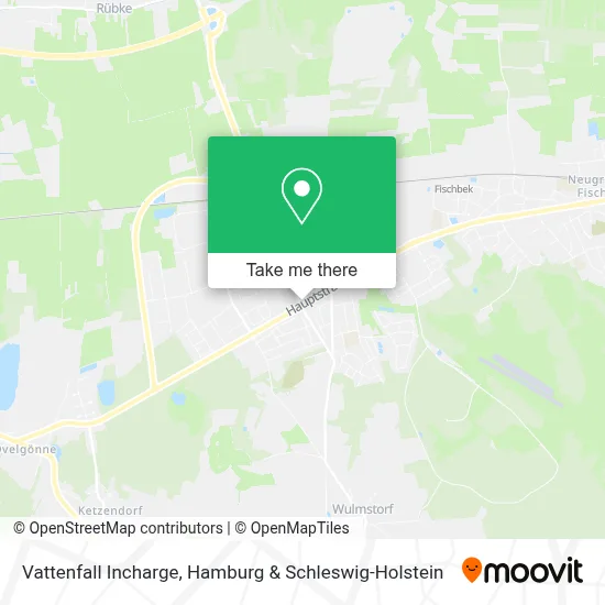 Vattenfall Incharge map