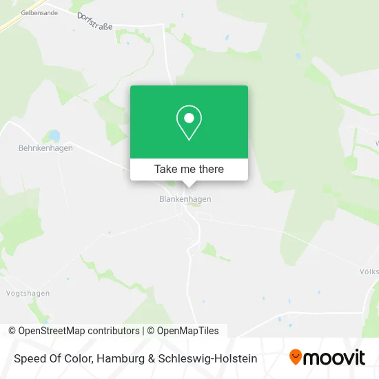 Speed Of Color map
