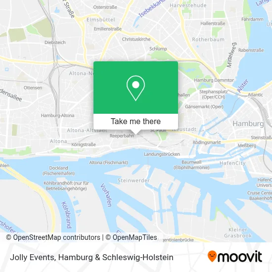 Jolly Events map