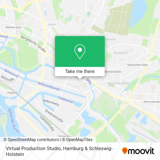 Virtual Production Studio map