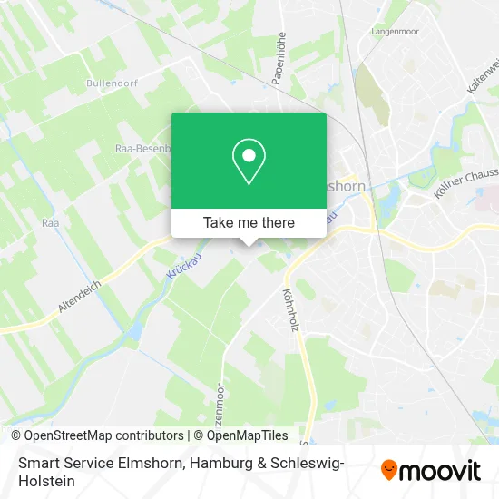 Smart Service Elmshorn map