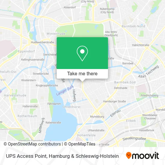 Ups Access Point map