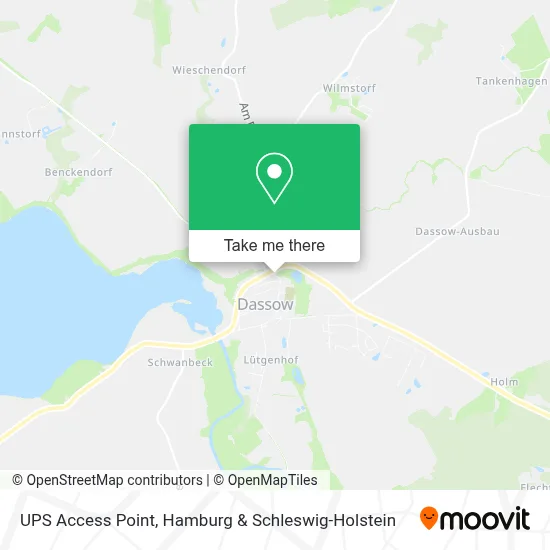 Ups Access Point map