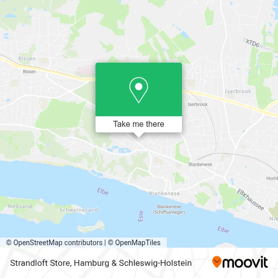 Strandloft Store map
