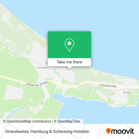 Strandweiss map
