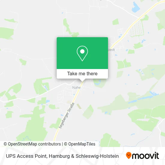 Ups Access Point map