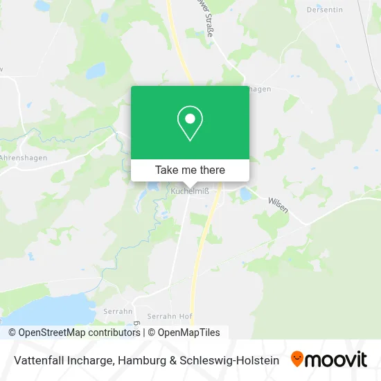 Vattenfall Incharge map