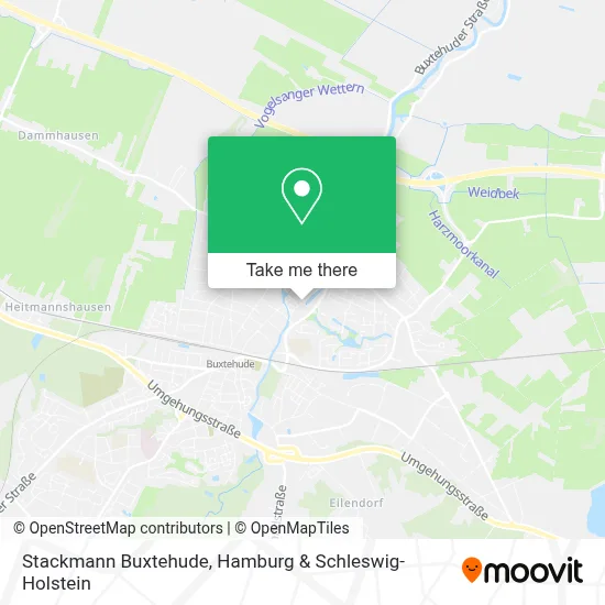 Stackmann Buxtehude map