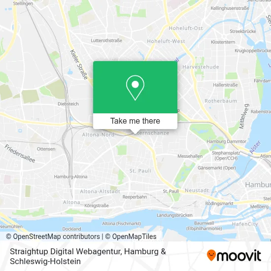 Straightup Digital Webagentur map