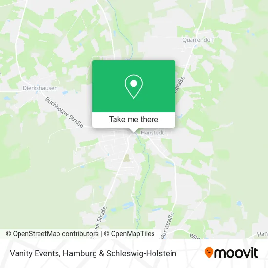Vanity Events map