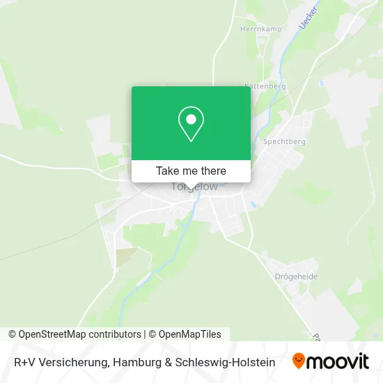 R+V Versicherung map