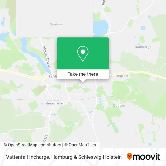 Vattenfall Incharge map