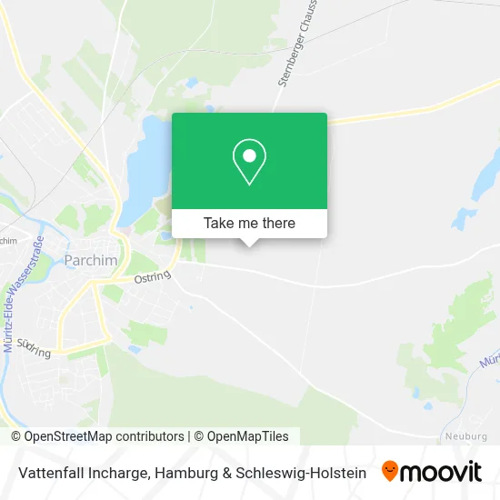 Vattenfall Incharge map