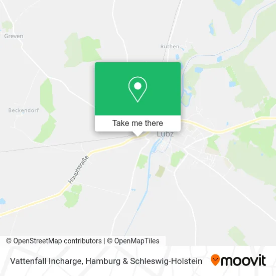 Vattenfall Incharge map
