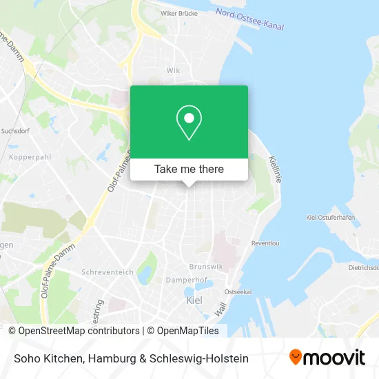 Soho Kitchen map