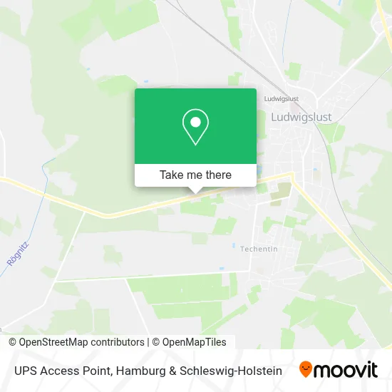 Ups Access Point map