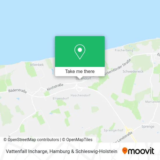 Vattenfall Incharge map