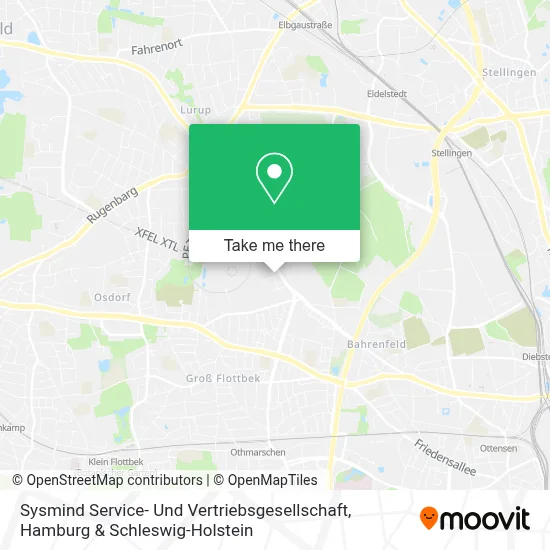 Sysmind Service- Und Vertriebsgesellschaft map