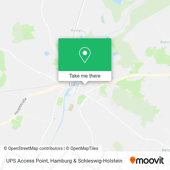 Ups Access Point map