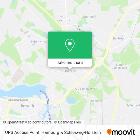 Ups Access Point map