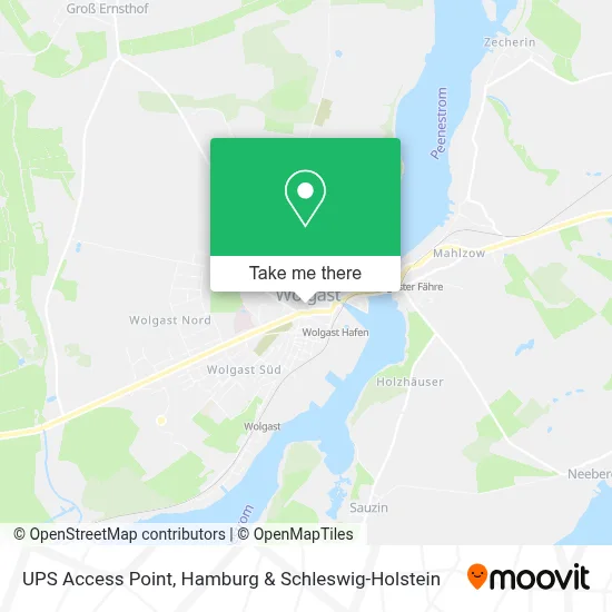 Ups Access Point map