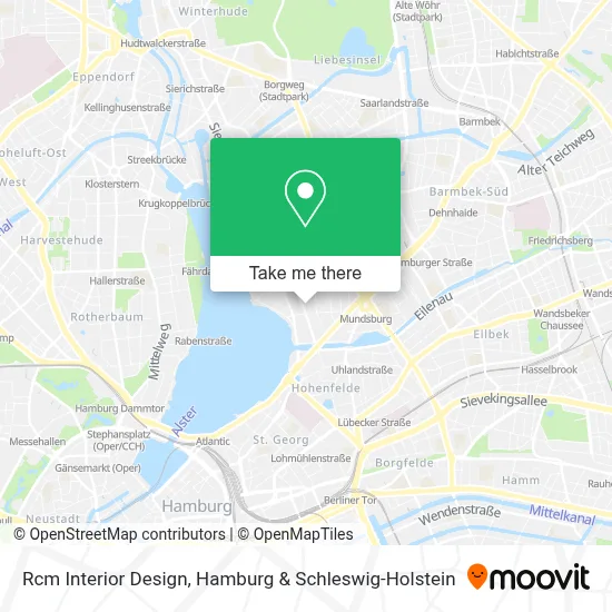 Rcm Interior Design map