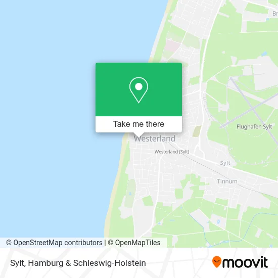 Sylt map