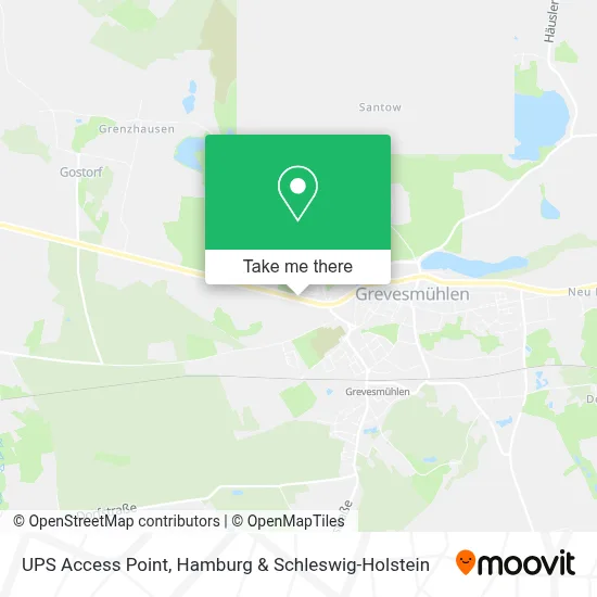 Ups Access Point map