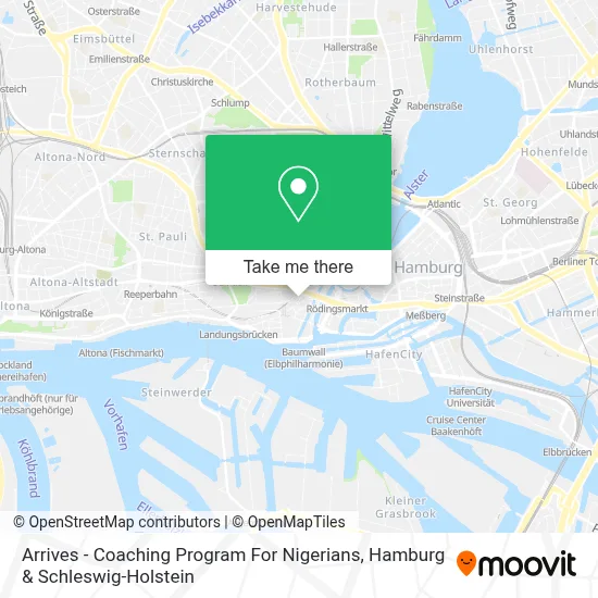 Arrives - Coaching Program For Nigerians map