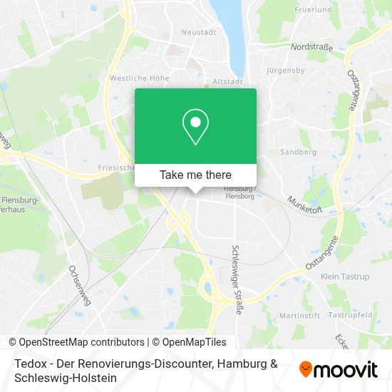 Tedox - Der Renovierungs-Discounter map
