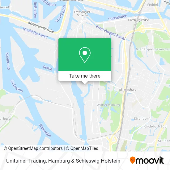 Unitainer Trading map
