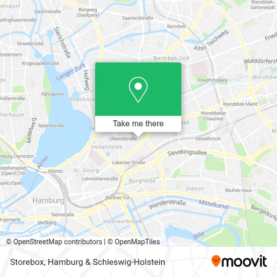 Storebox map