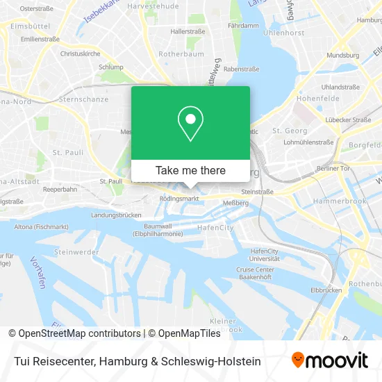 Tui Reisecenter map