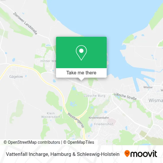 Vattenfall Incharge map