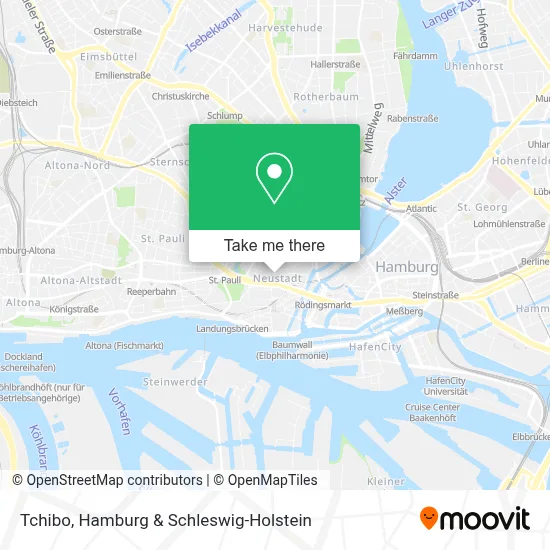 Tchibo map